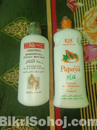 Rina ketty and Rdl body lotion